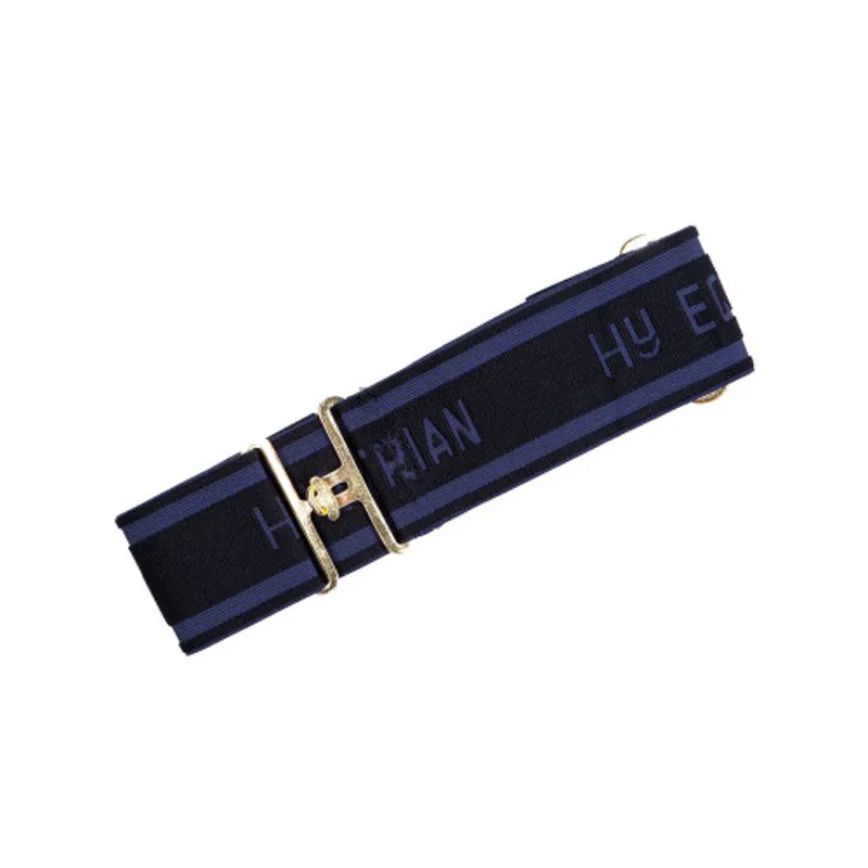 Hy Equestrian Elasticated Surcingle - Navy 