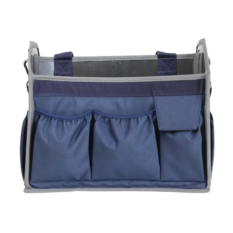 Hy Equestrian Accessories Grooming Bag - Navy/Grey-1