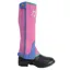 Hy Equestrian Children's Zeddy Three Tone Amara Chaps - Flamingo Pink/Cobalt Blue/Turquoise