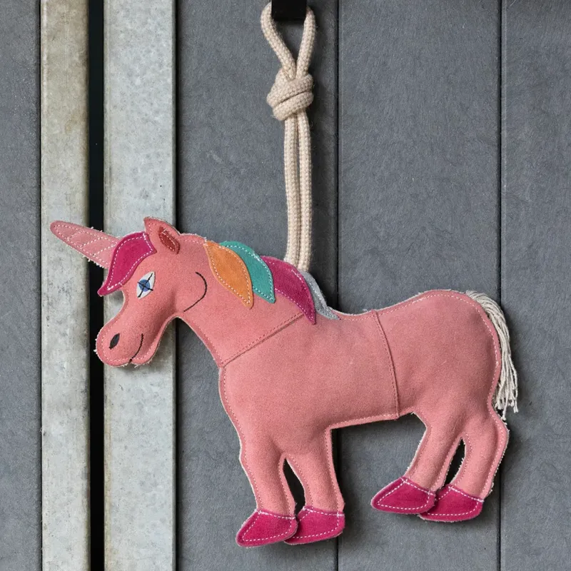 Hy Equestrian Stable Toy Rainbow the Unicorn-1