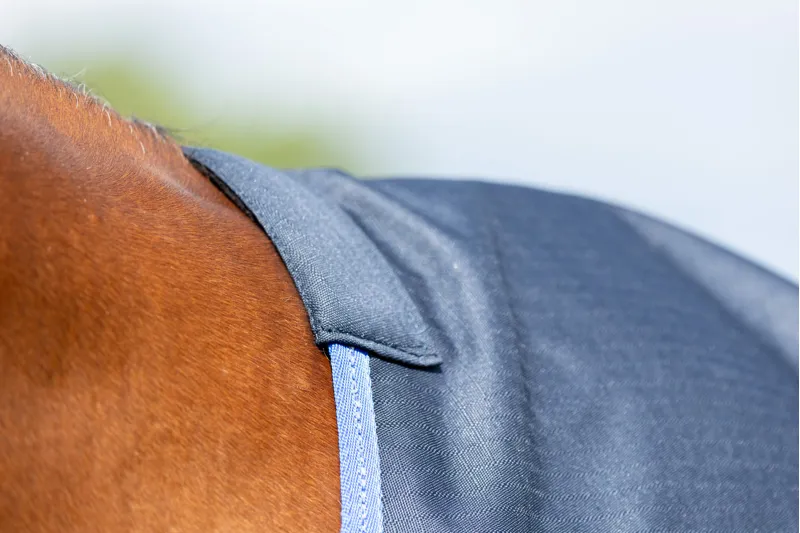 StormX Empra Reflect 0g Turnout Rug - Navy-4