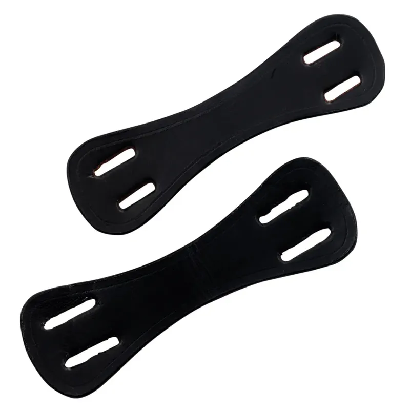 Hy Equestrian Leather Flash Attachment - Black