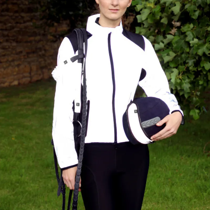 Hy Equestrian Silva Mercury Reflective Jacket-2