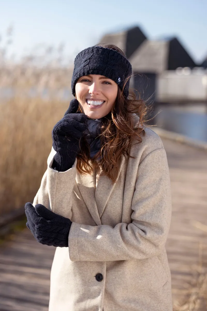 Sockshop Heat Holders Women's Alta Headband - Black-3