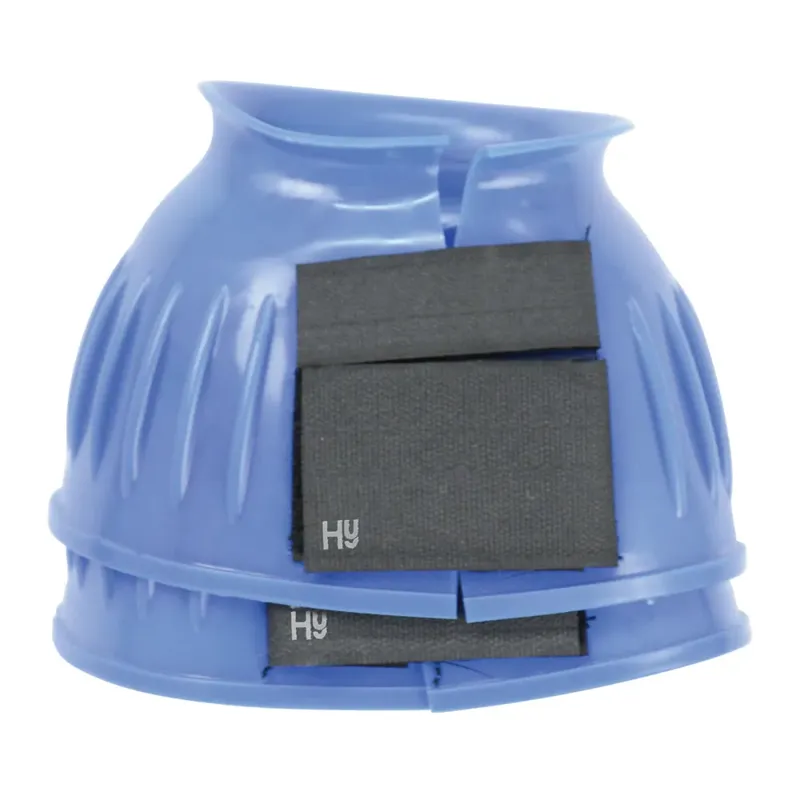 Hy Equestrian Over Reach Boots - Brilliant Blue