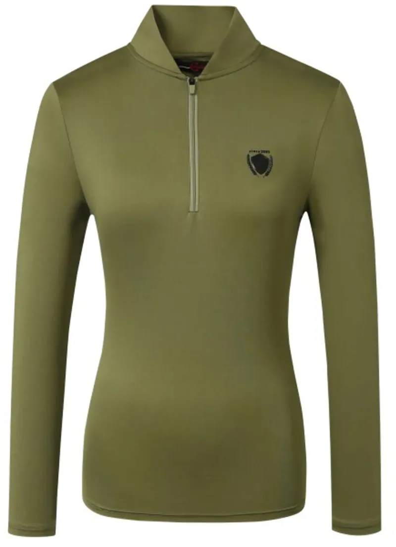 Covalliero Active Shirt Ladies - Olive
