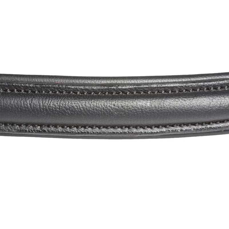 Keiffer Ultrasoft Economy Snaffle Bridle - Black-5