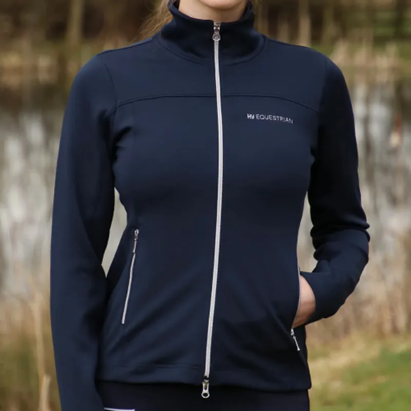 Hy Equestrian Synergy Flex Jacket - Navy-2