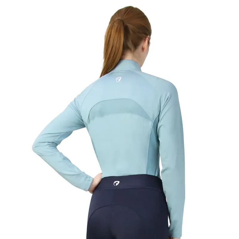 Hy Equestrian Synergy Base Layer - Aqua-1