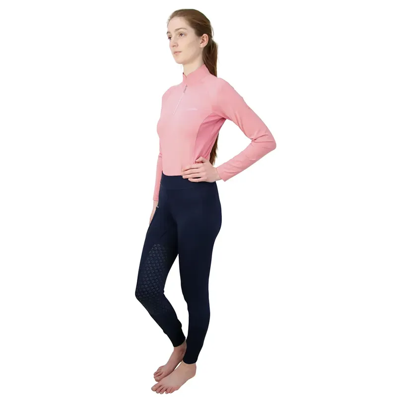 Hy Equestrian Synergy Base Layer - Rose-2