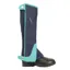 Hy Equestrian Belton Childrens Half Chaps - Teal/Navy