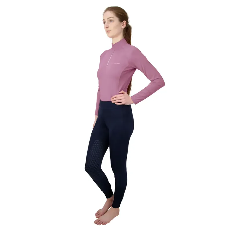 Hy Equestrian Synergy Base Layer - Grape-2