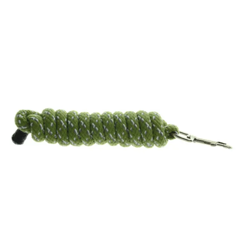 Hy Equestrian Fleck Lead Rope - Green