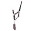 Hy Equestrian Multicolour Adjustable Head Collar and Lead Rope - Grey/Pink/Mint
