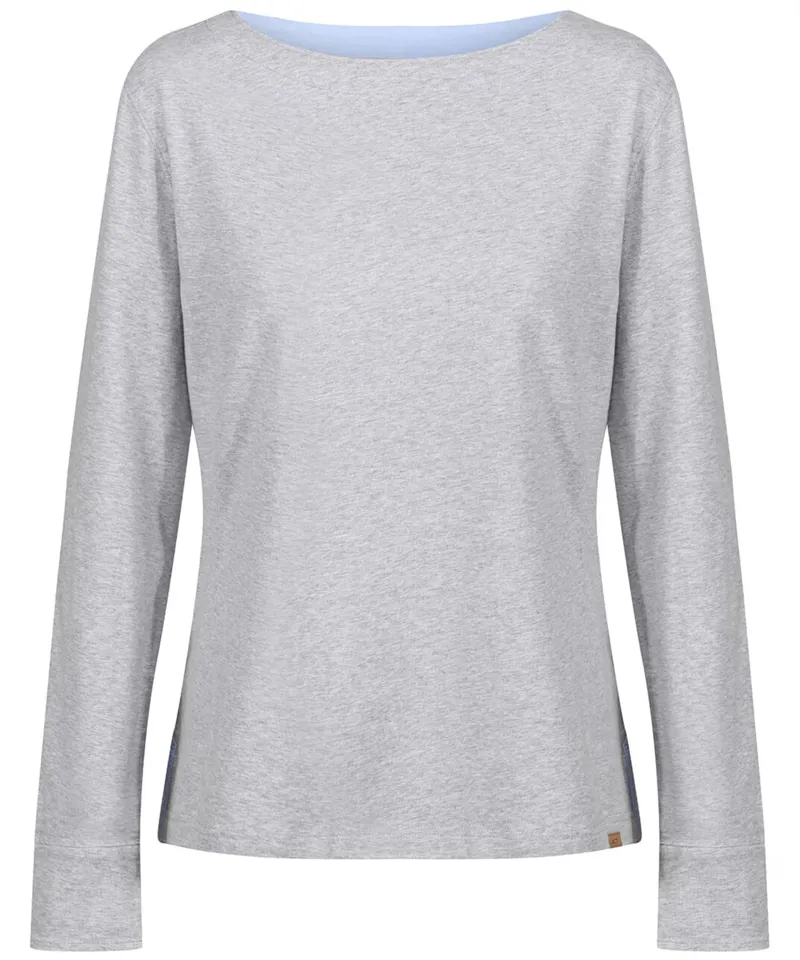Ariat Olema Long Sleeve Top - Heather Gray