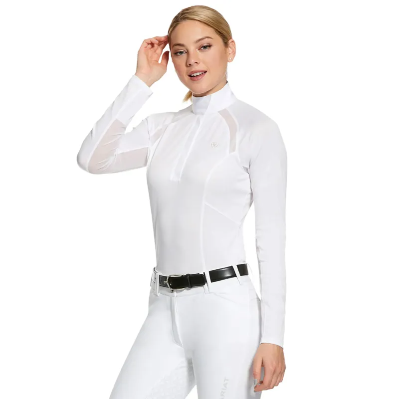 Ariat Sunstopper 2.0 Show Shirt - White