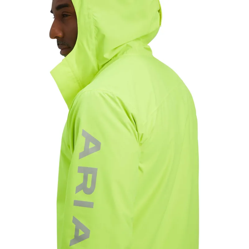Ariat Mens Rebar Stormshell Waterproof Jacket - Yellow-3