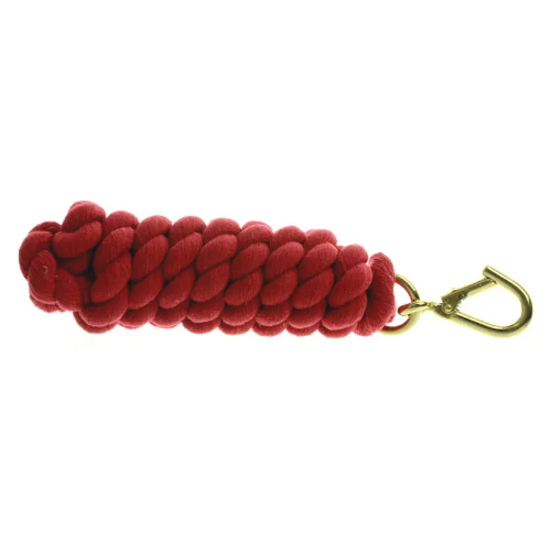 Hy Equestrian Lead Rope Extra Thick - Red