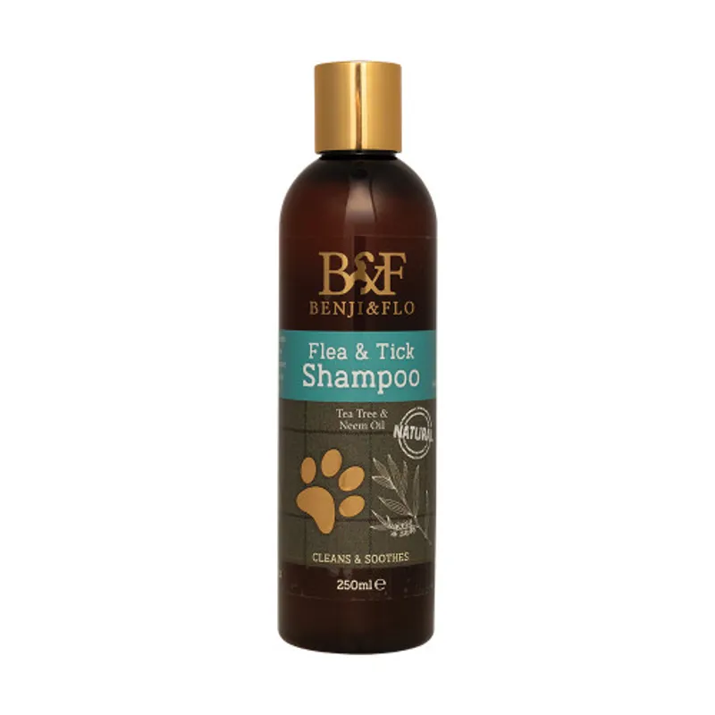 Benji and Flo Flea and Tick Shampoo 250ml