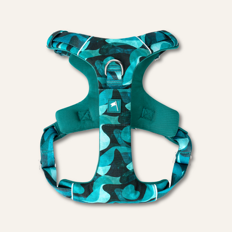 Twiggy Tags Adventure Harness 2.0 - Lagoon-1