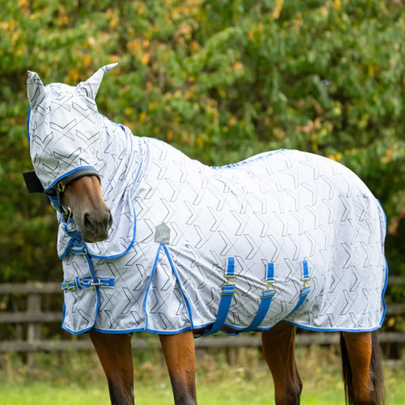 DefenceX Shield Guardian Evolution UV Combi Fly Rug with Mask-2