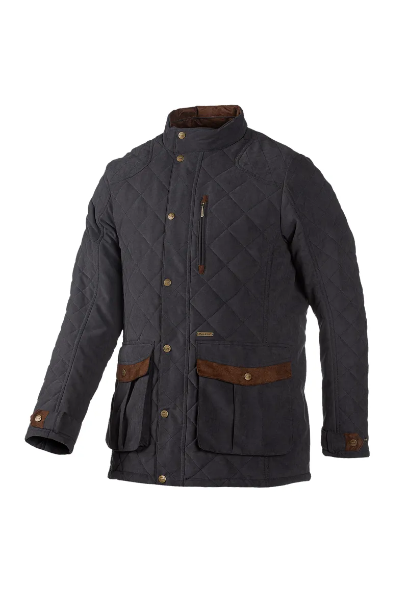 Baleno Goodwood Two Tone Quilted Jacket - Navy