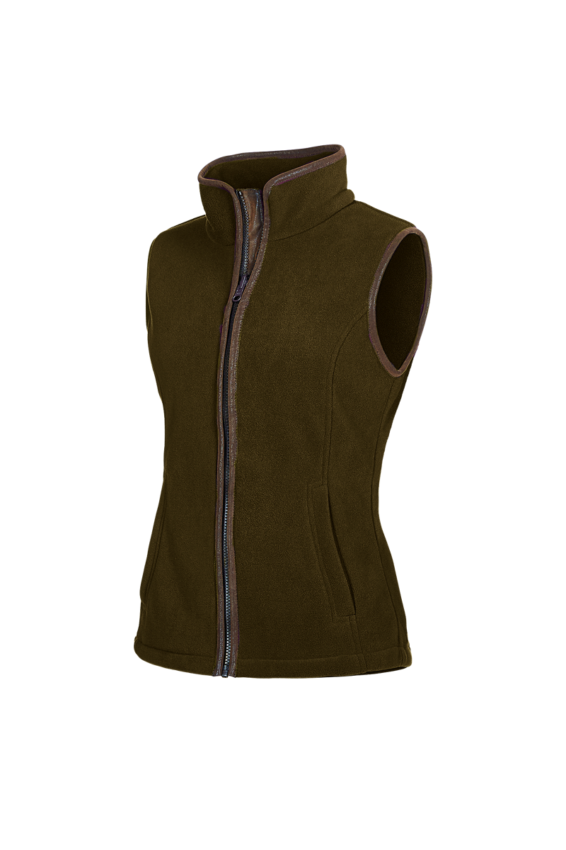 Baleno Sally Fleece Bodywarmer - Olive
