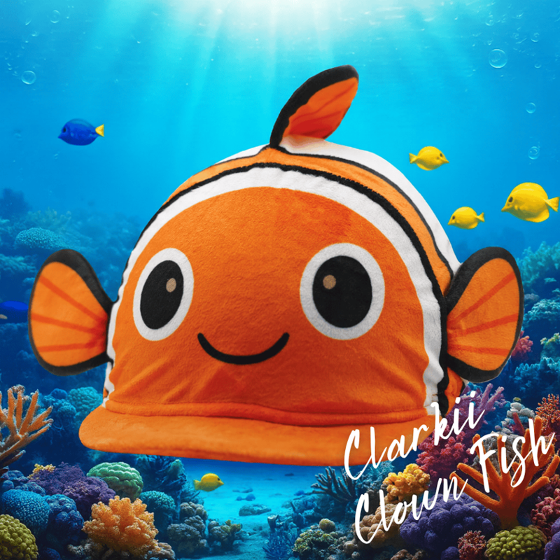 Equetech Clarkii Clownfish Hat Silk-1