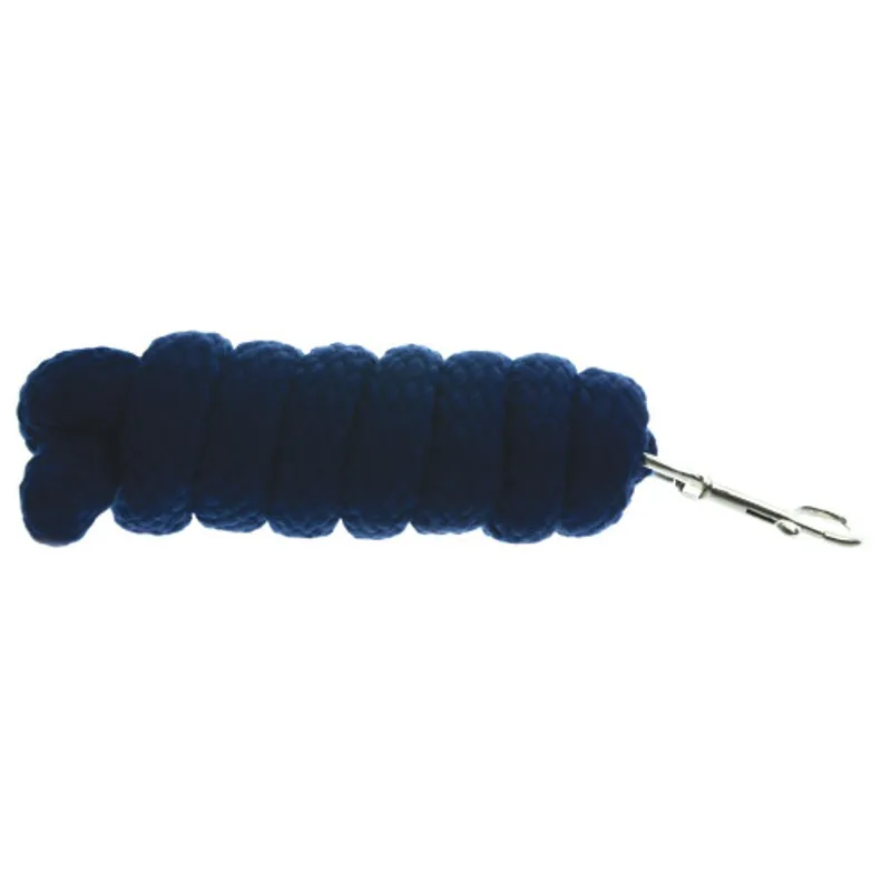 Hy Equestrian Extra Thick Extra Soft Lead Rope - Navy