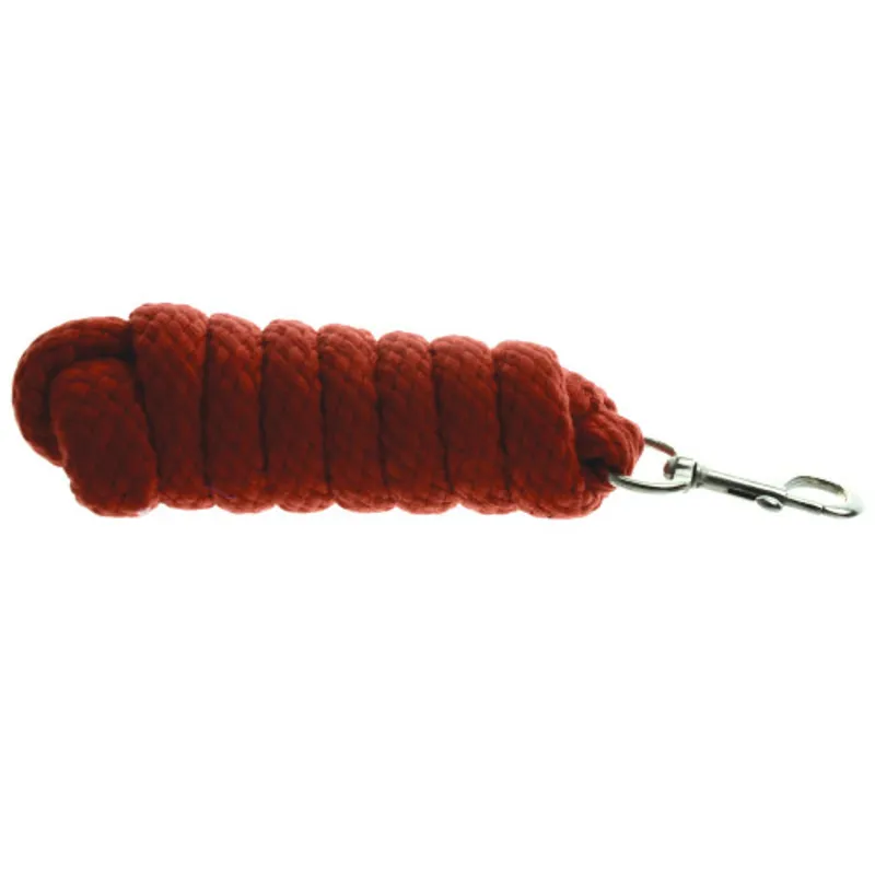 Hy Equestrian Extra Thick Extra Soft Lead Rope - Red