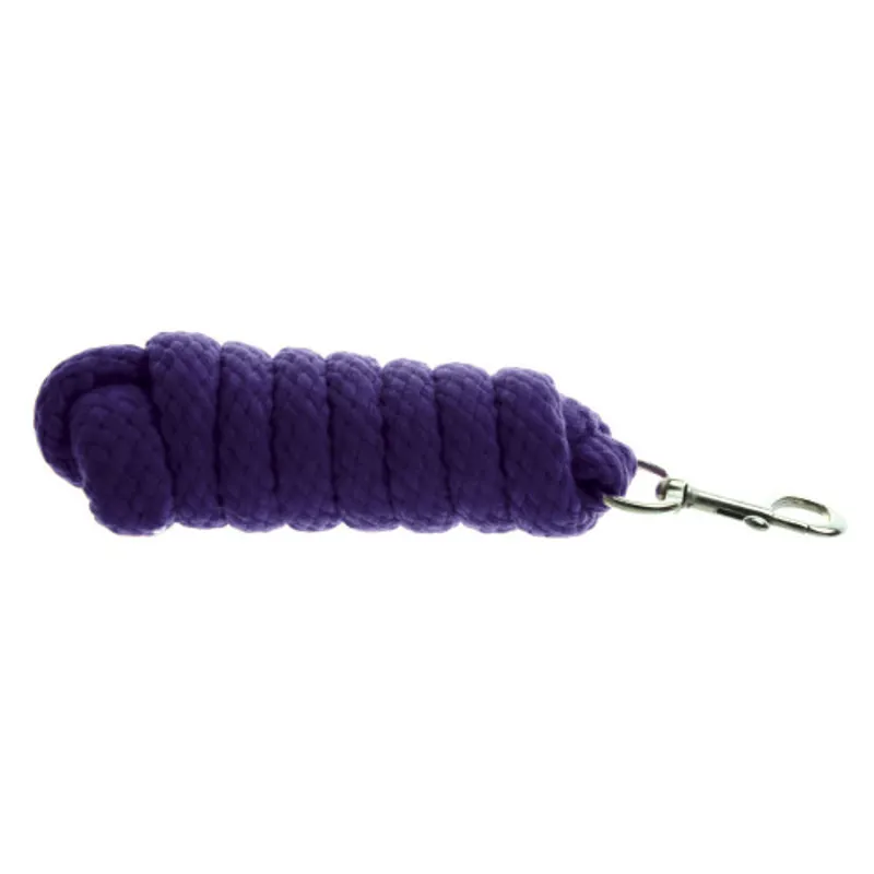 Hy Equestrian Extra Thick Extra Soft Lead Rope - Purple