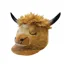 Equetech Heather Highland Cow Hat Silk
