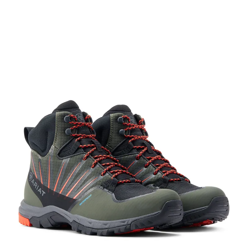 Ariat Skyline Solaris H20 Boot Mens - Forest/Orange-6