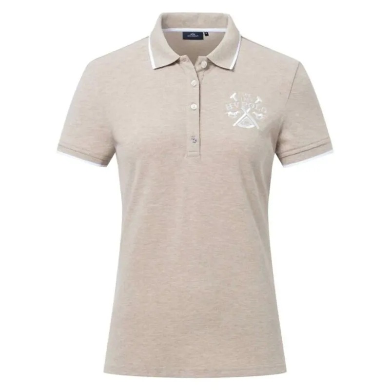 HV Polo Polo Shirt HVP Martina - Natural Heather