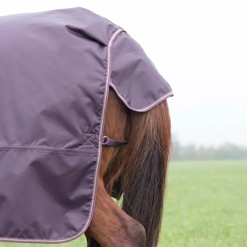 Shires Typhoon 100 Turnout Rug - Black Cherry-6
