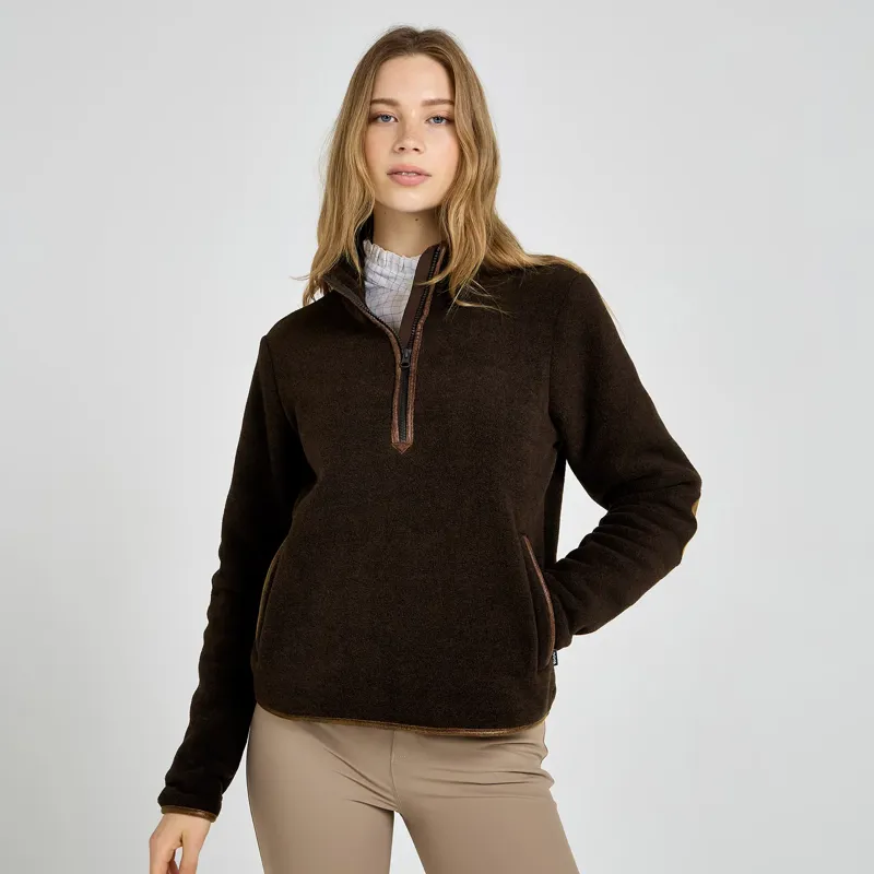 Toggi Albion Half Zip Fleece - Olive Brown-1