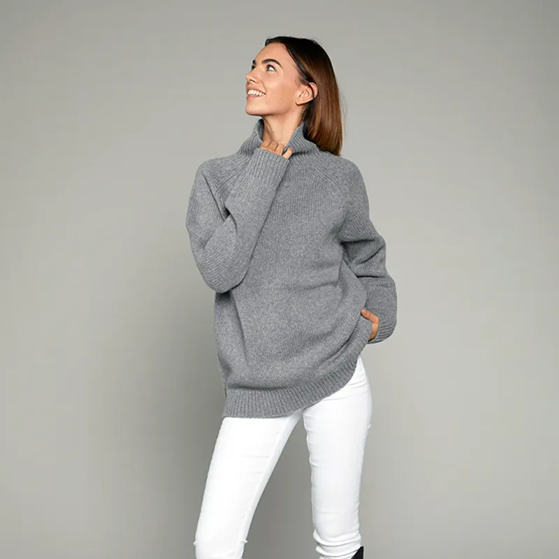 Toggi Ainsworth Kintted Sweater - Grey-2