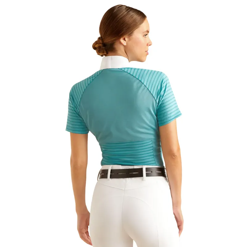 Ariat Aptos Vent Show Shirt - Brittany Blue-1