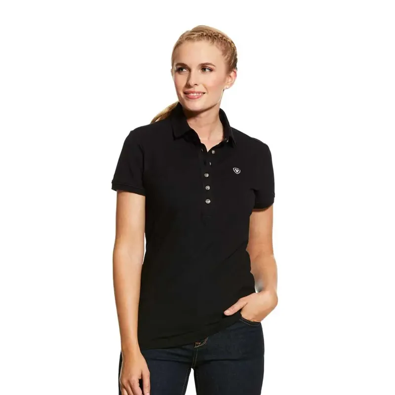Ariat Prix 2.0 Polo Shirt - Black