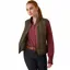 Ariat Woodside Quilted Gilet Womens - Earth