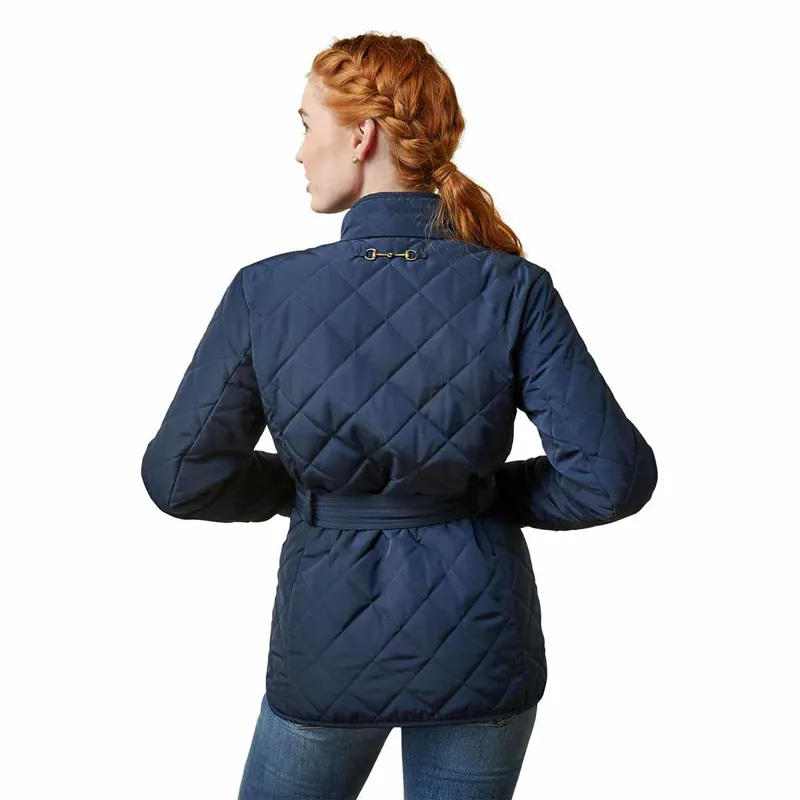 Ariat Woodside Quilted Insulated Jacket - Navy -1
