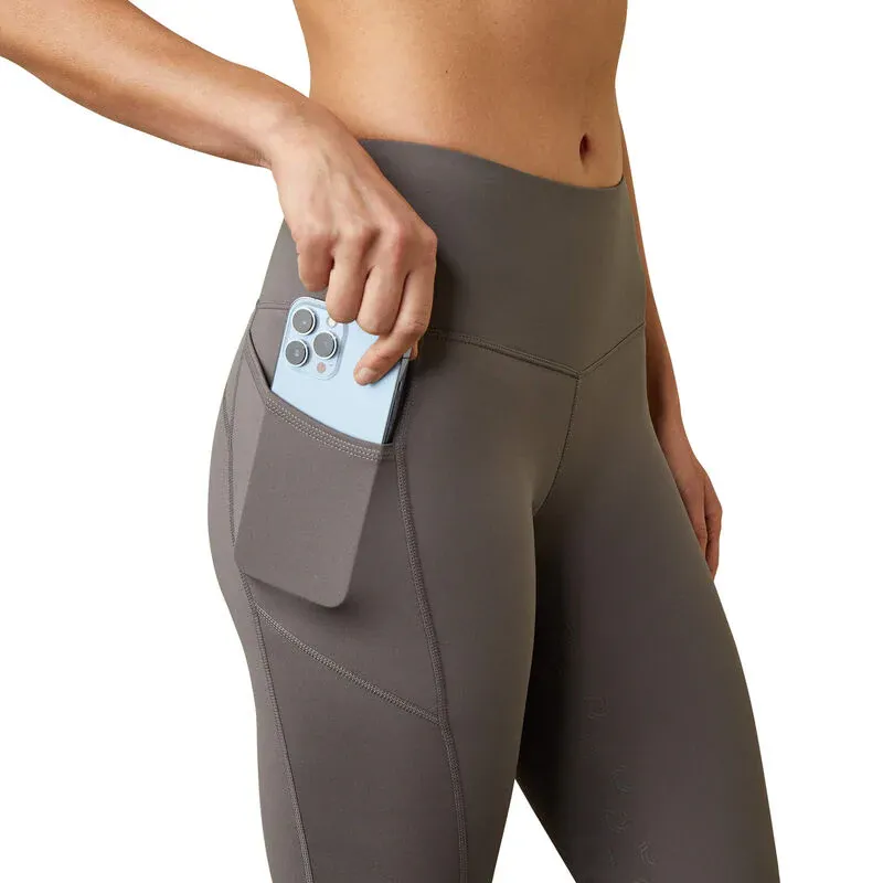 Ariat Womens Eos Full Seat Tight - Plum Grey-3