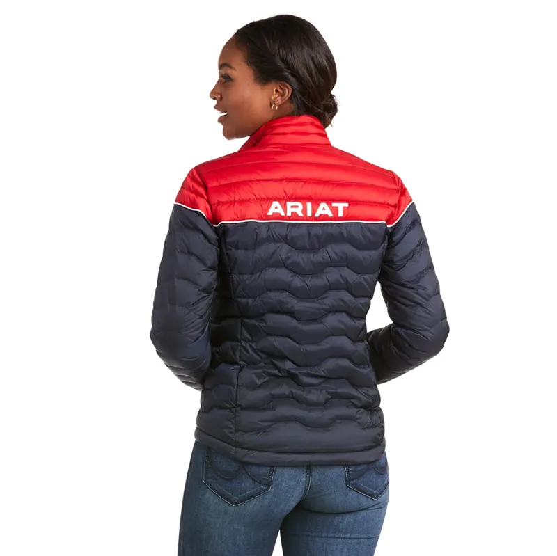 Ariat Women's Ideal 3.0 Down Jacket - Team Colourblock-1