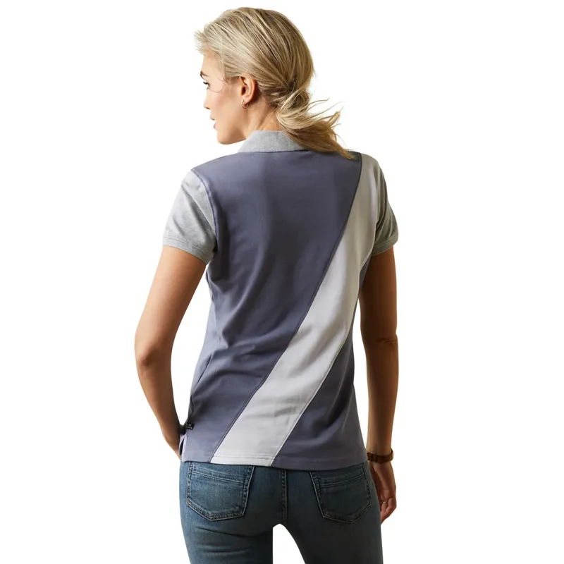 Ariat Women's Taryn SS Polo - Dusky Granite-1