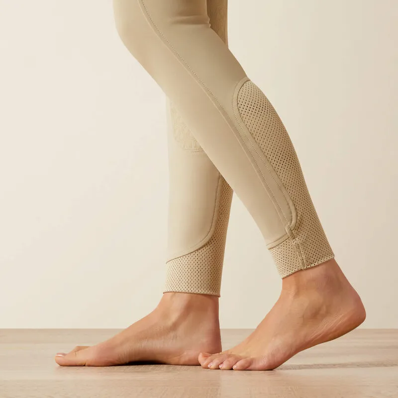 Ariat Womens Tri Factor Grip FS Breeches - Tan-3