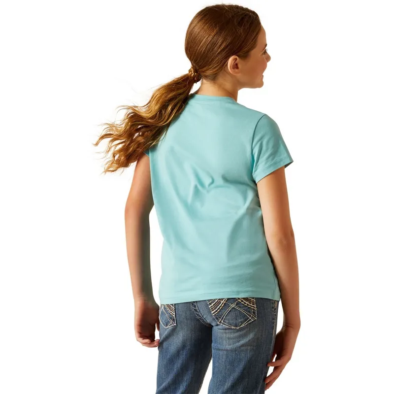 Ariat Youth Little Friends T-Shirt - Marine Blue-2