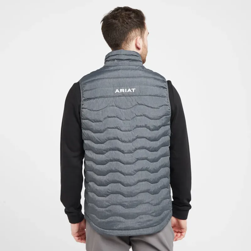 AriatTEK Men's Ideal Down Gilet - Charcoal Heather-2