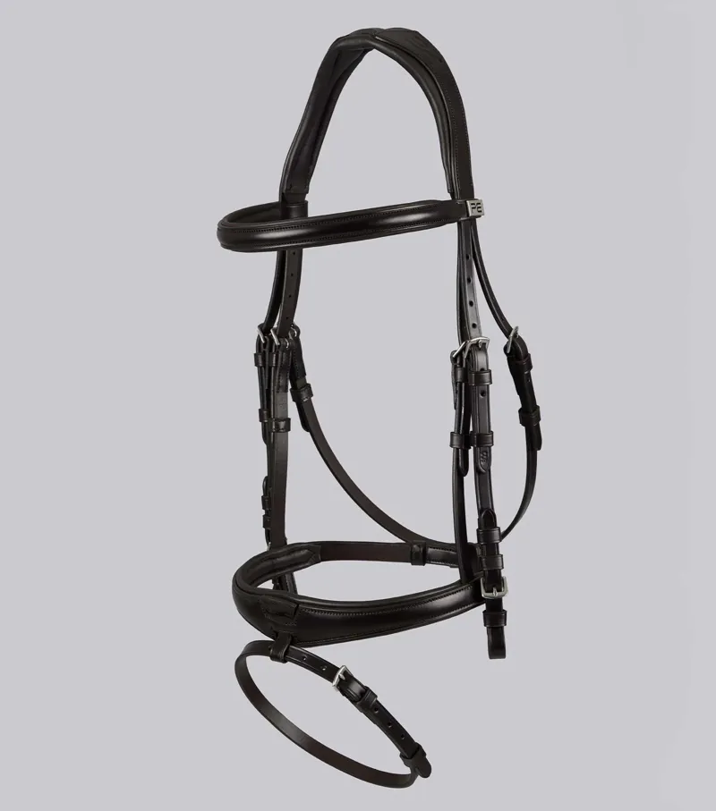 Premier Equine Artana Snaffle Bridle - Dark Brown