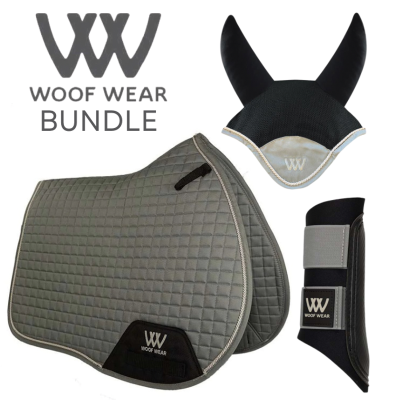Woof Wear Matchy Bundle - Steel Grey