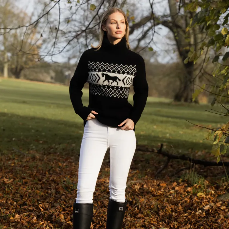 Toggi Chancery Wool and Alpaca Sweater - Black-3